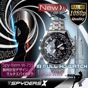 腕時計型カメラ スパイダーズX（W-755）